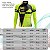 Camisa Ciclismo Mountain Bike Manga Longa Pro Tour Black Dry Fit Proteção UV+50 - Imagem 7