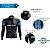 Camisa Ciclismo Mountain Bike Manga Longa Pro Tour Black Dry Fit Proteção UV+50 - Imagem 4