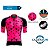 Camisa Ciclismo Feminina Smart Cacto Rosa Manga Aero - Imagem 3