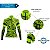 Camisa Ciclismo MTB Feminina Pro Tour Verde Peças Dry Fit Proteção UV + - Imagem 4