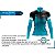 Camisa Ciclismo MTB Feminina Pro Tour Coroa Degradê dry fit proteção uv + - Imagem 5