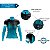 Camisa Ciclismo MTB Feminina Pro Tour Coroa Degradê dry fit proteção uv + - Imagem 4