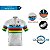 Camisa Ciclismo Masculina Mountain Bike Pro Tour Grade Branca Dry Fit Proteção UV+50 - Imagem 3