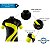 Camisa Ciclismo Masculina Mountain Bike Pro Tour Engrenagem Amarela Dry Fit Proteção UV + 50 - Imagem 4
