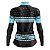 Camisa Ciclismo Mountain bike Feminina Pro Tour Elos Pretos Dry Fit Proteção UV+50 - Imagem 2