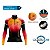 Camisa Ciclismo Mountain bike Feminina Pro Tour Pôr do Sol Dry Fit proteção UV+50 - Imagem 3