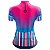 Camisa Ciclismo Mountain Bike Feminina Pro Tour Degrade Dry Fit Proteção UV+50 - Imagem 2