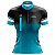 Camisa Ciclismo Mountain Bike Feminina Pro Tour Coroa Degradê Dry Fit Proteção UV+50 - Imagem 1