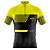 Camisa Ciclismo Masculina Mountain Bike Pro Tour Yellow Proteção UV+50 - Imagem 1