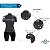 Conjunto Ciclismo Feminino Bermuda e Camisa Stars Black - Imagem 4