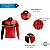 Camisa Ciclismo Masculina Mountain Bike Ferrari Manga Longa - Imagem 4