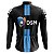 Camisa Ciclismo Masculina Mountain Bike DSM Manga Longa Dry Fit Proteção UV+50 - Imagem 2