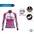 Camisa de Ciclismo Feminina Mountain Bike Pro Tour Tijolinhos Manga Longa Dry Fit Proteção UV+50 - Imagem 3