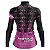 Camisa de Ciclismo Feminina Mountain Bike Pro Tour Bikes Rosa Manga Longa - Imagem 2