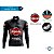 Camisa Ciclismo Masculina Mountain Bike Alpecin Manga Longa Dry Fit Proteção UV+50 - Imagem 3