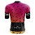 Camisa Ciclismo Pro Tour Premium Bike Elos Rosas Unissex Proteção UV+50 Barra Siliconada - Imagem 2