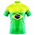 Camisa Ciclismo Masculina Mountain Bike Seleção Brasileira Dry Fit Proteção UV+50 - Imagem 1