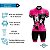 Conjunto Ciclismo Bermuda e Camisa Feminino Minnie Forro em Espuma - Imagem 3