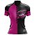 Camisa Ciclismo Feminina Zíper Total Respeite ciclista Dry Fit Proteção UV+50 - Imagem 1