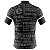 Camisa Ciclismo Masculina Zíper Total FÉ Preta dry fit proteção UV+50 - Imagem 2