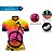 Camisa Ciclismo Feminina Manga Curta Bike Pneu degrad dry fit proteção UV+50 - Imagem 3