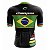 Camisa Ciclismo Masculina Smart Brasil Manga Aero - Imagem 2