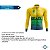 Camisa Ciclismo Masculina Manga Longa Seleção Brasil Zíper Total Dry Fit Proteção UV+50 - Imagem 5