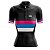 Camisa Ciclismo Feminina Pro Tour Smart Listras Lateral Micro Perfurada - Imagem 1