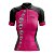 Camisa Ciclismo Feminina Pro Tour Smart Caveiras Lateral Micro Perfurada - Imagem 1