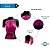 Camisa Ciclismo Feminina Pro Tour Smart Gelatina Lateral Micro Perfurada - Imagem 4