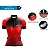Camisa Ciclismo Moutain Bike Vermelho e Preto Proteção UV+50 - Imagem 3