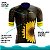 Camisa Ciclismo Pro Tour Premium Girassois Unissex Proteção UV+50 Barra Siliconada - Imagem 4