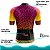 Camisa Ciclismo Pro Tour Premium Oncinha Colorida Proteção UV+50 Barra Siliconada - Imagem 4