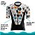 Camisa Ciclismo Pro Tour Premium Branca Pets UV+50 Barra Siliconada - Imagem 4