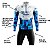 Conjunto Ciclismo Mountain Bike Bermuda e Camisa Manga Longa Israel Team - Imagem 3