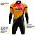 Conjunto Bermuda e Camisa Masculina MTB Bahrain Merida Forro em Espuma - Imagem 3