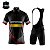 Conjunto Ciclismo Camisa Bretelle Forro em Espuma Cann. Prisma + Bandana - Imagem 1