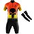 Conjunto Bermuda Camisa Masculina Pro Tour Justiceiro Forro em Espuma - Imagem 1