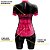 Conjunto Bermuda e Camisa Feminina Pro Tour Bike Rosa Forro em espuma - Imagem 4