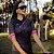 Camisa Ciclismo Pro Tour Premium Colmeia Rosa Proteção UV+50 Barra Siliconada - Imagem 3
