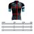 Camisa Ciclismo Pro Tour Premium Racing Rosa Proteção UV+50 Barra Siliconada - Imagem 6