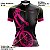 Camisa Ciclismo Mountain Bike Feminina Pro Tour Bike Rosa Com Bolsos - Imagem 3