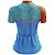 Camisa Ciclismo Mountain Bike Feminina Pro Tour Engrenagem Com Bolsos UV 50+ - Imagem 2