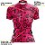 Camisa Ciclismo Mountain Bike Feminina Peçinhas Rosa Proteção UV+50 - Imagem 3