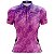 Camisa Ciclismo Mountain Bike Feminina Pro Tour Purple Pixxel - Imagem 1