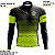 Camisa Ciclismo Masculina Manga Longa Pro Tour Racing Proteção UV+50 - Imagem 3