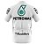 Camisa Ciclismo Masculina Zíper Total Petronas Branca Proteção UV+50 - Imagem 2