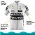 Camisa Ciclismo Masculina Zíper Total Petronas Branca Proteção UV+50 - Imagem 3