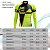 Camisa Ciclismo Masculina Manga Longa Pro Tour UCI Branco Proteção UV+50 - Imagem 5