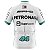Camisa Ciclismo Manga Curta Masculina Petronas 2023 Branca Proteção UV+50 - Imagem 2